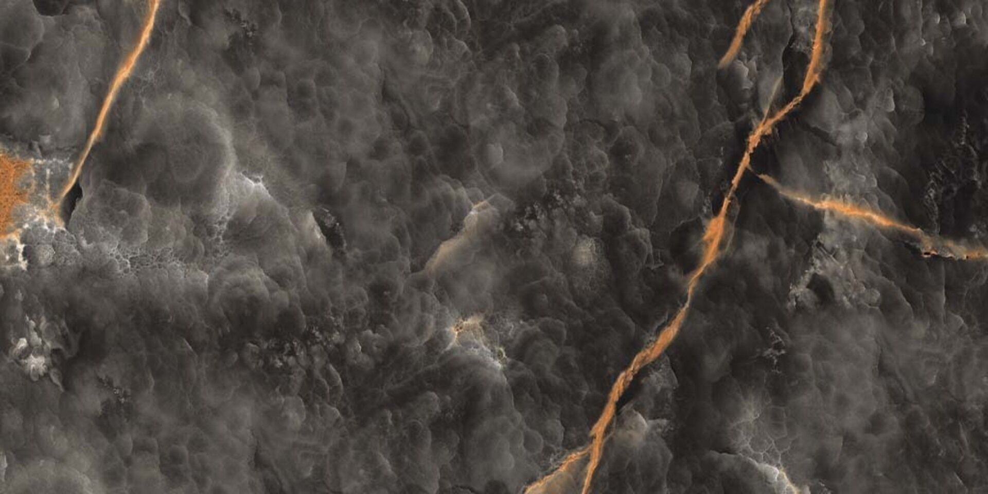 На пол Volcanic Nero Shiny Sugar 60x120 - фото 3