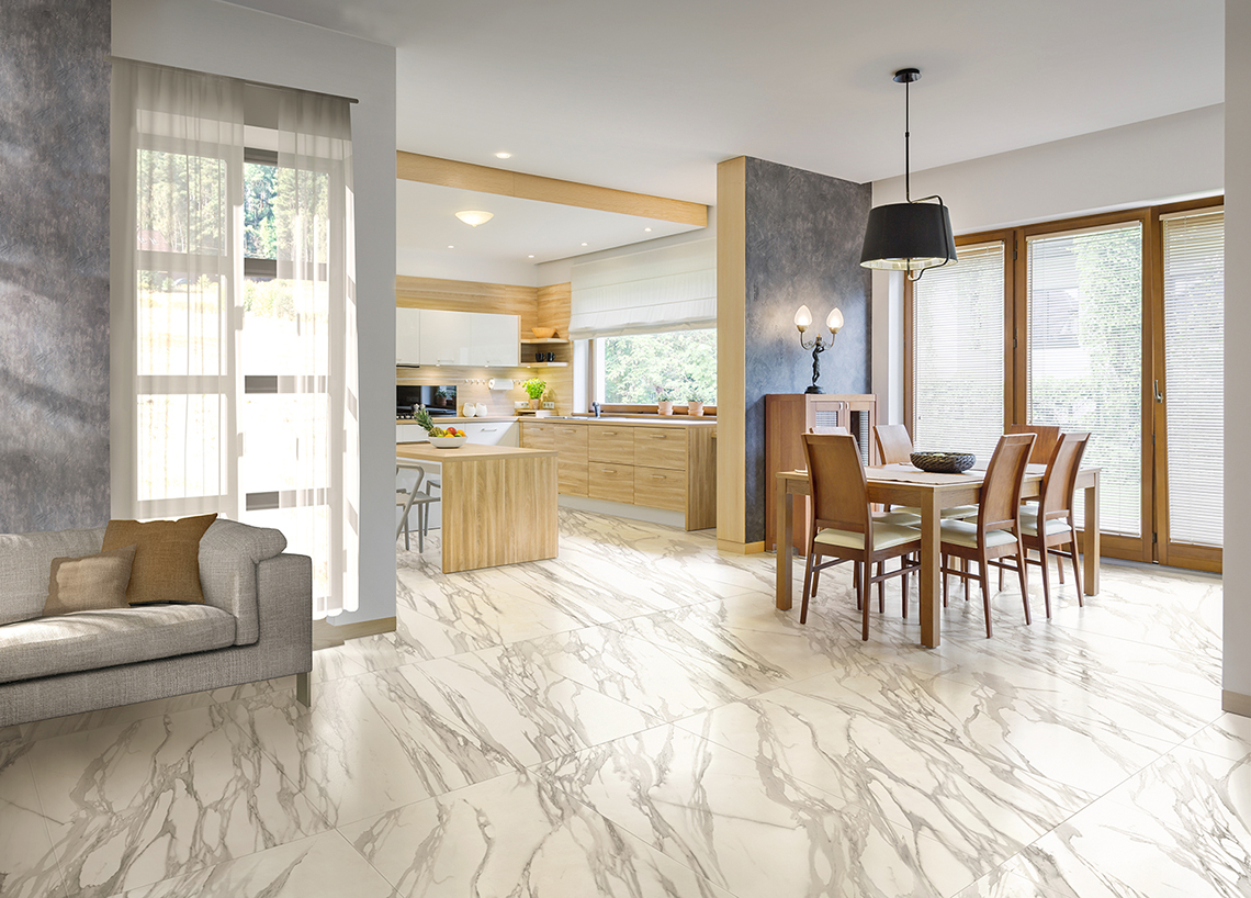 На пол Идальго Граните Калакатта Shampagne 1 / шампань 1 LLR 30x30 - фото 2