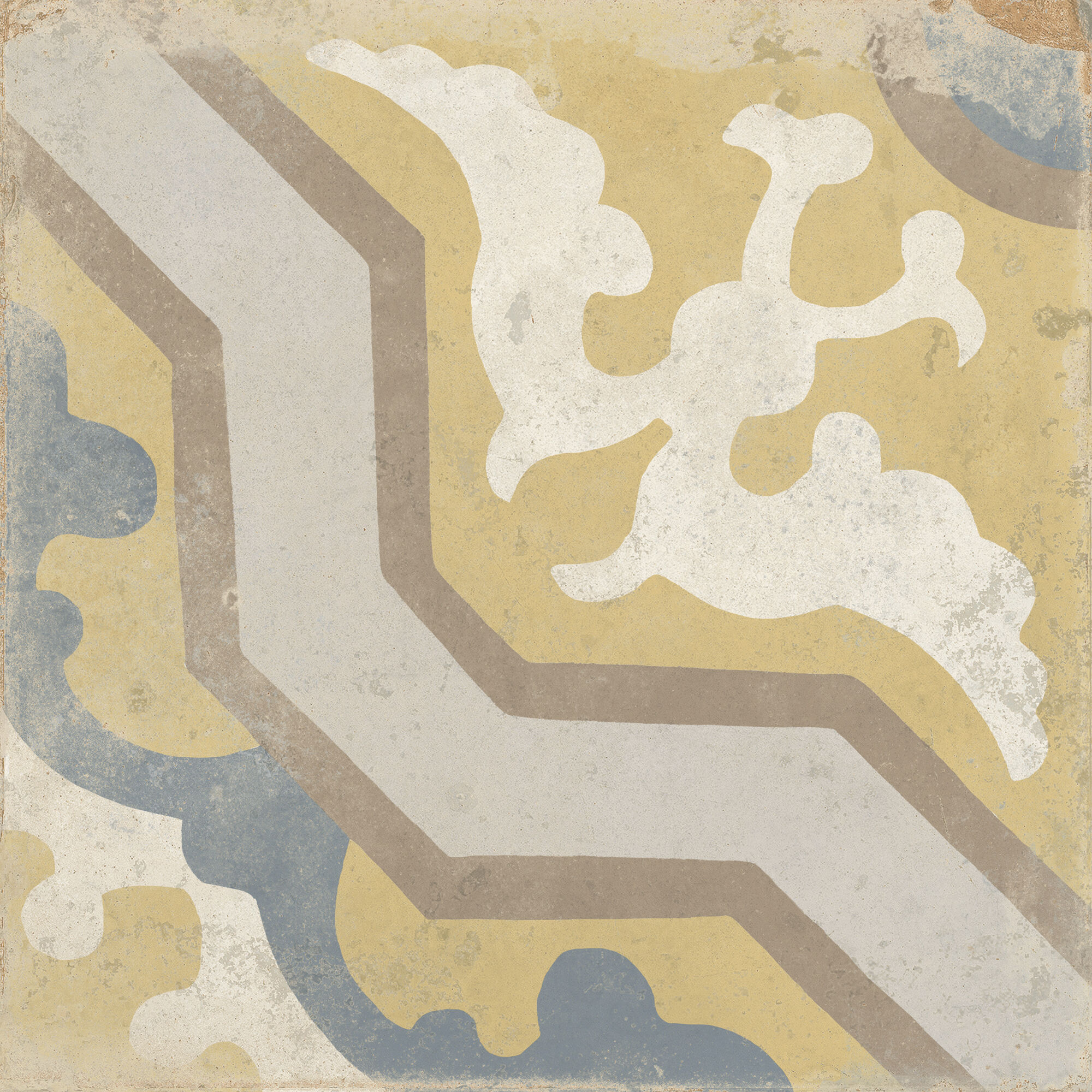 41558 На пол Fs 1827 Mustard 22.3x22.3x0.9 - фото 4