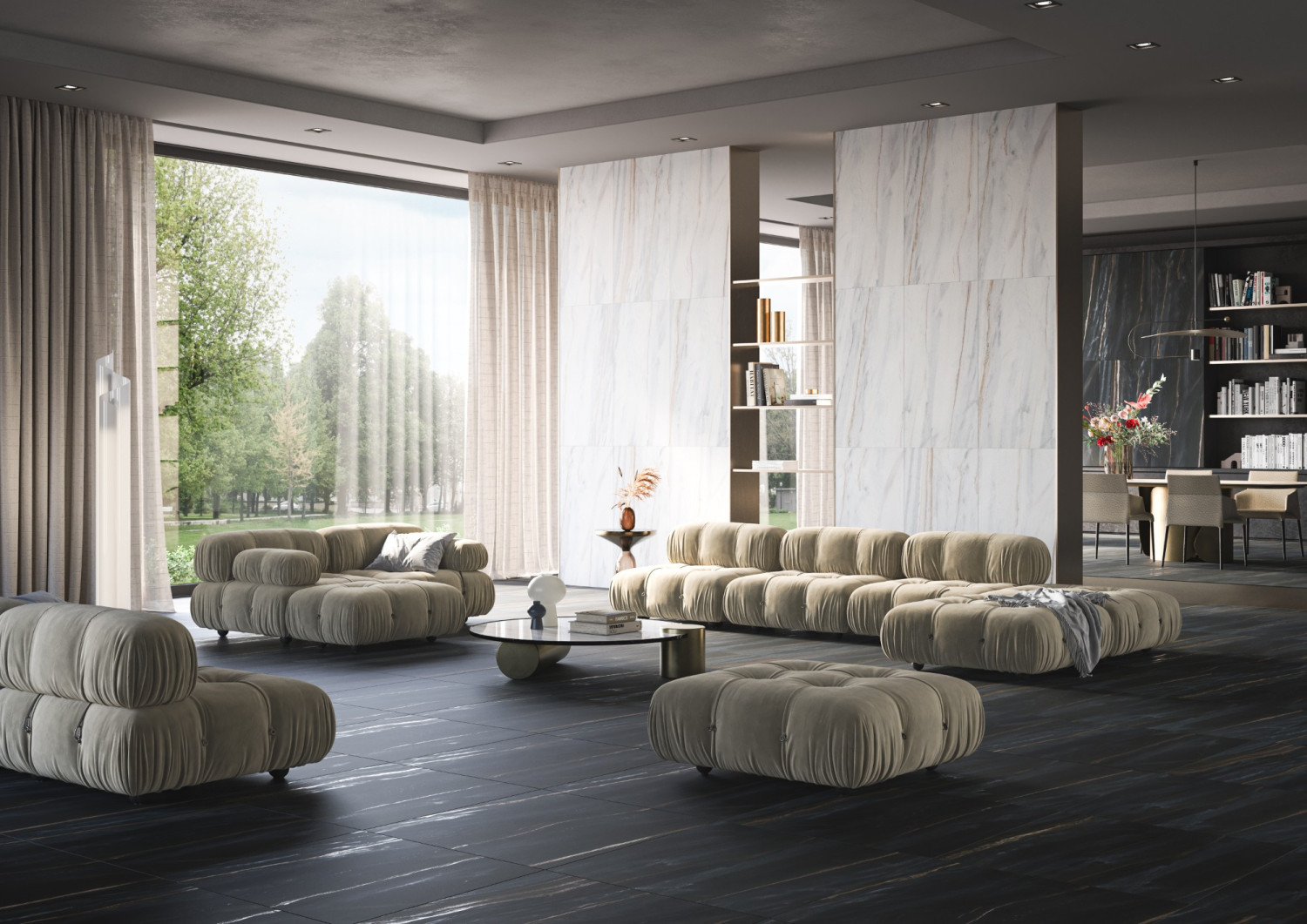 CH006012N На пол Choco White 60х120 - фото 2