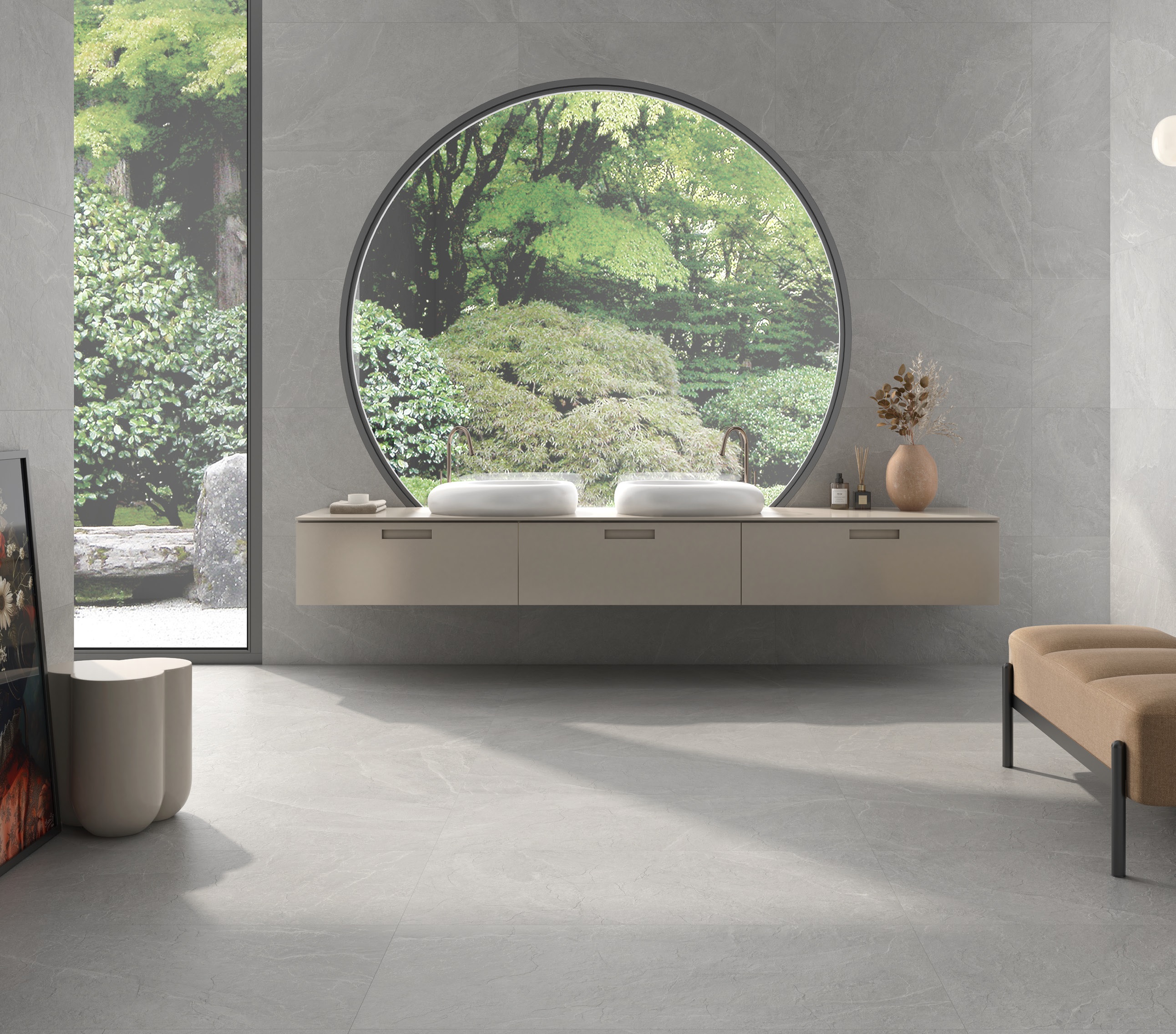 На пол Ardesia Bone Matt Rect R11 60x120 - фото 5