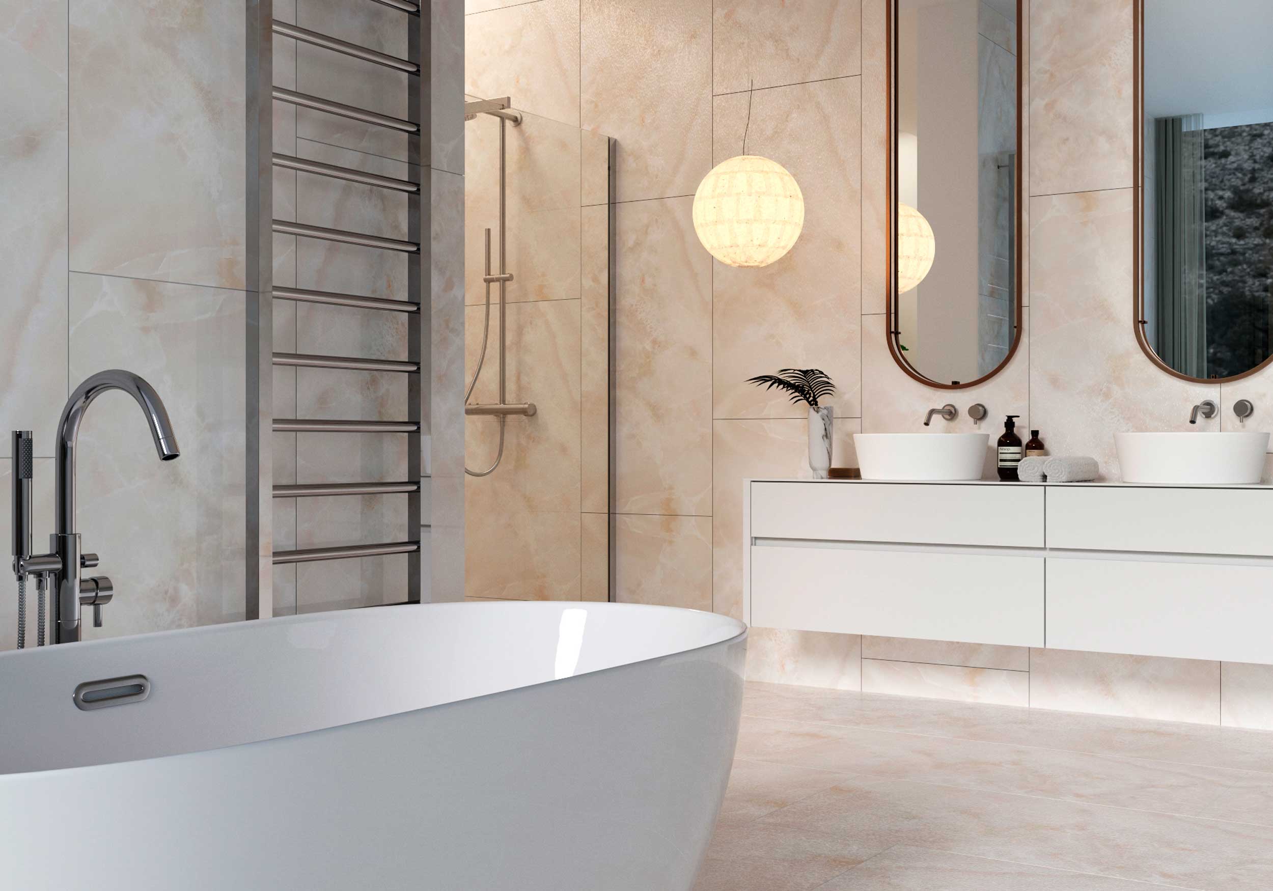 На пол Флэйм Светло-бежевый - фото 4