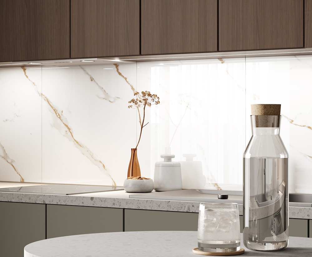 На пол Calacatta Sharp Gold Белый Полированный 60х60 - фото 18