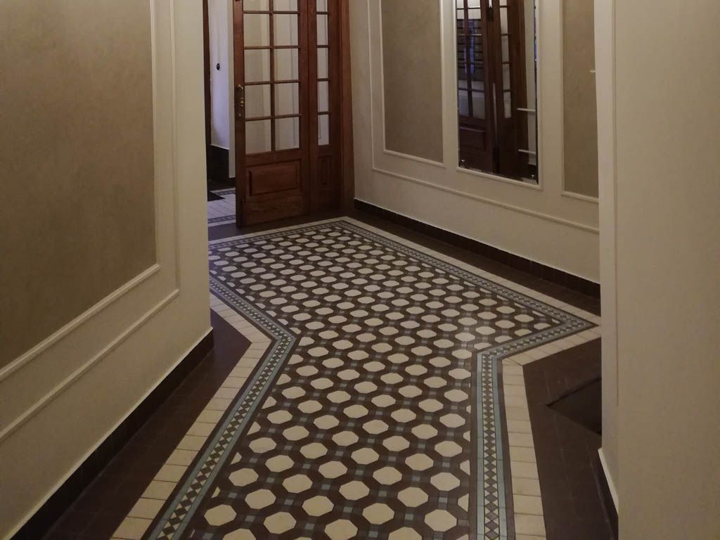 На пол База 12 Синяя MR 96х96 - фото 5