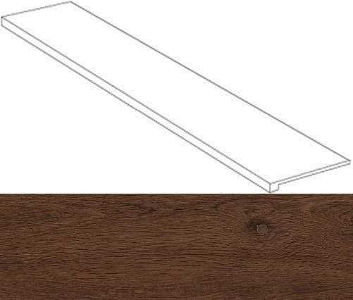 620070000868 Ступень Oak Reserve Dark Brown Scalino Frontale 33x120
