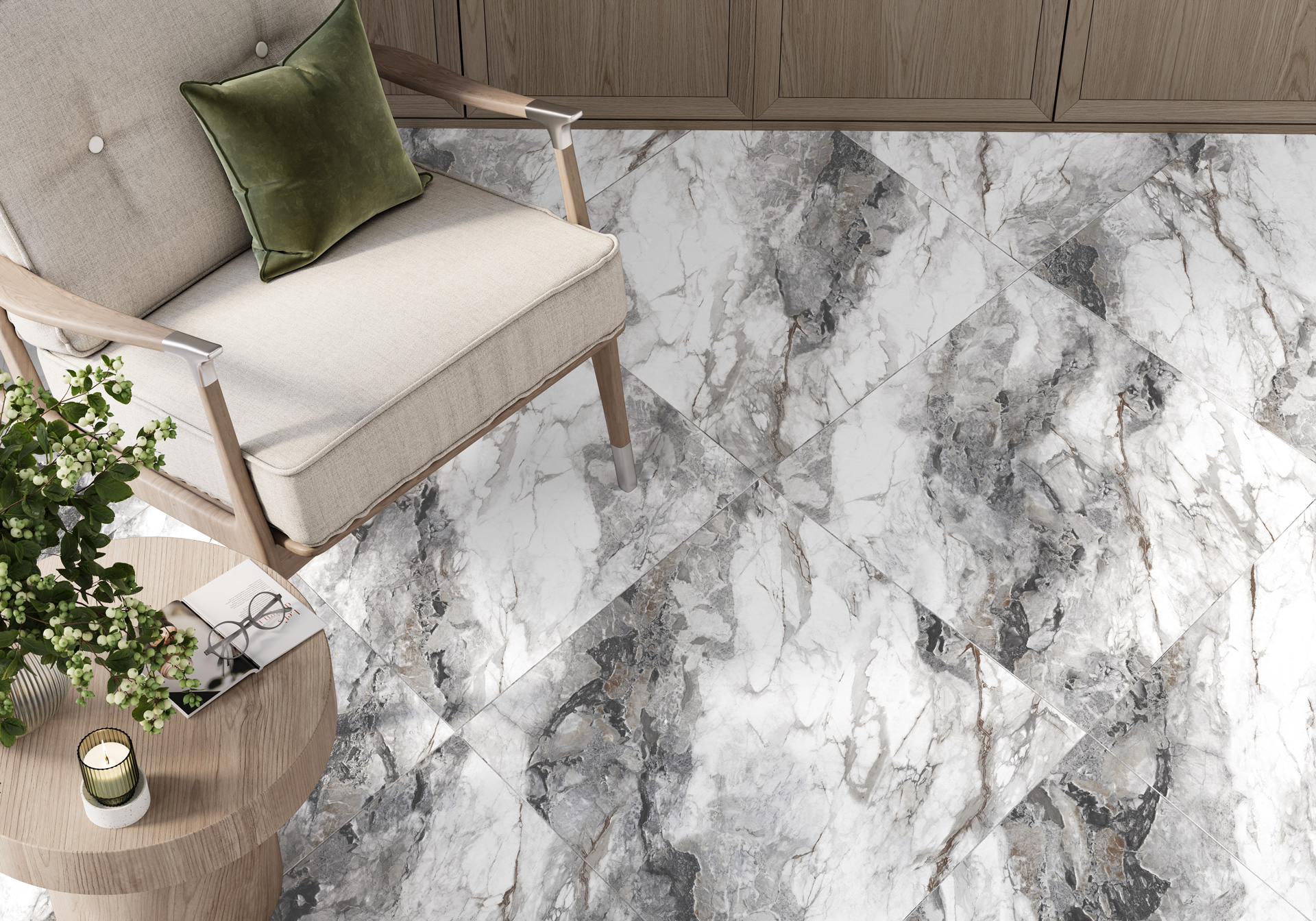 D60263M На пол Mirage Rock Матовый 600x600x9.5 - фото 18