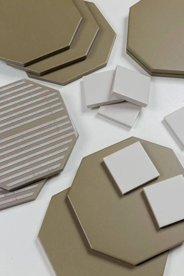 M6712 На пол Цветовая палитра Треугольник зеленый 50х36х36 - фото 7