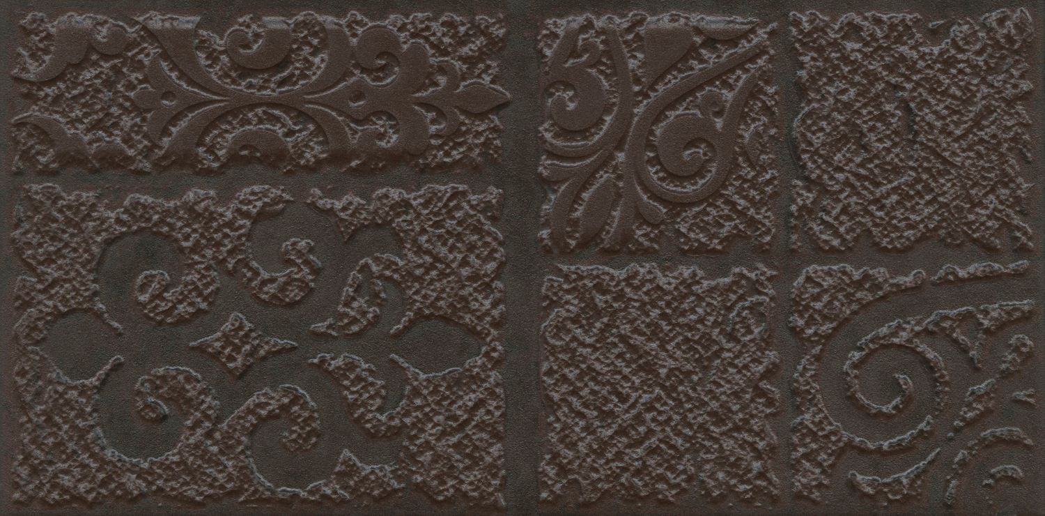 Бордюр Каир Коричневый 4Д 14.7х29.8