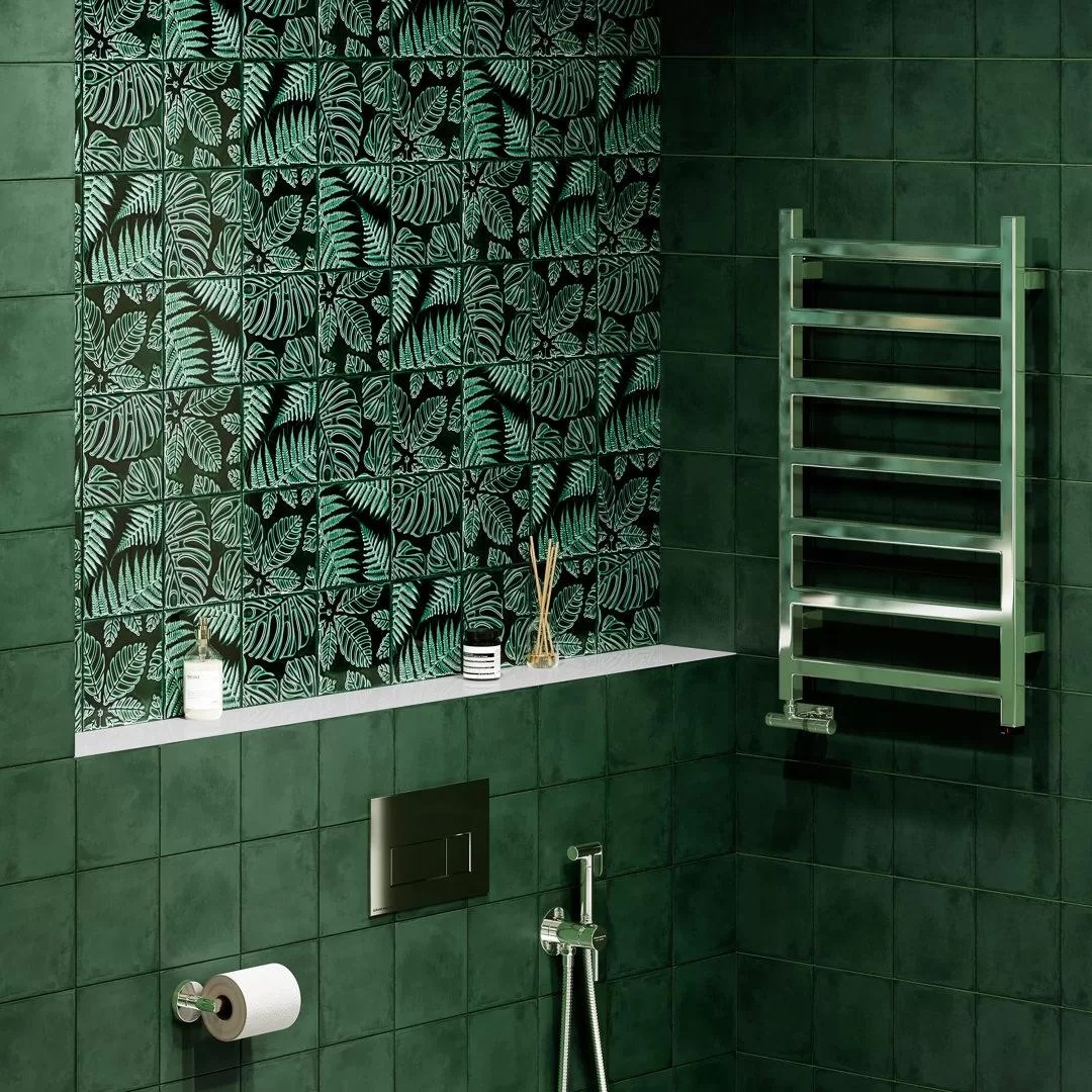 17070 На стену Сантана Зеленая Темная Глянцевая - фото 13