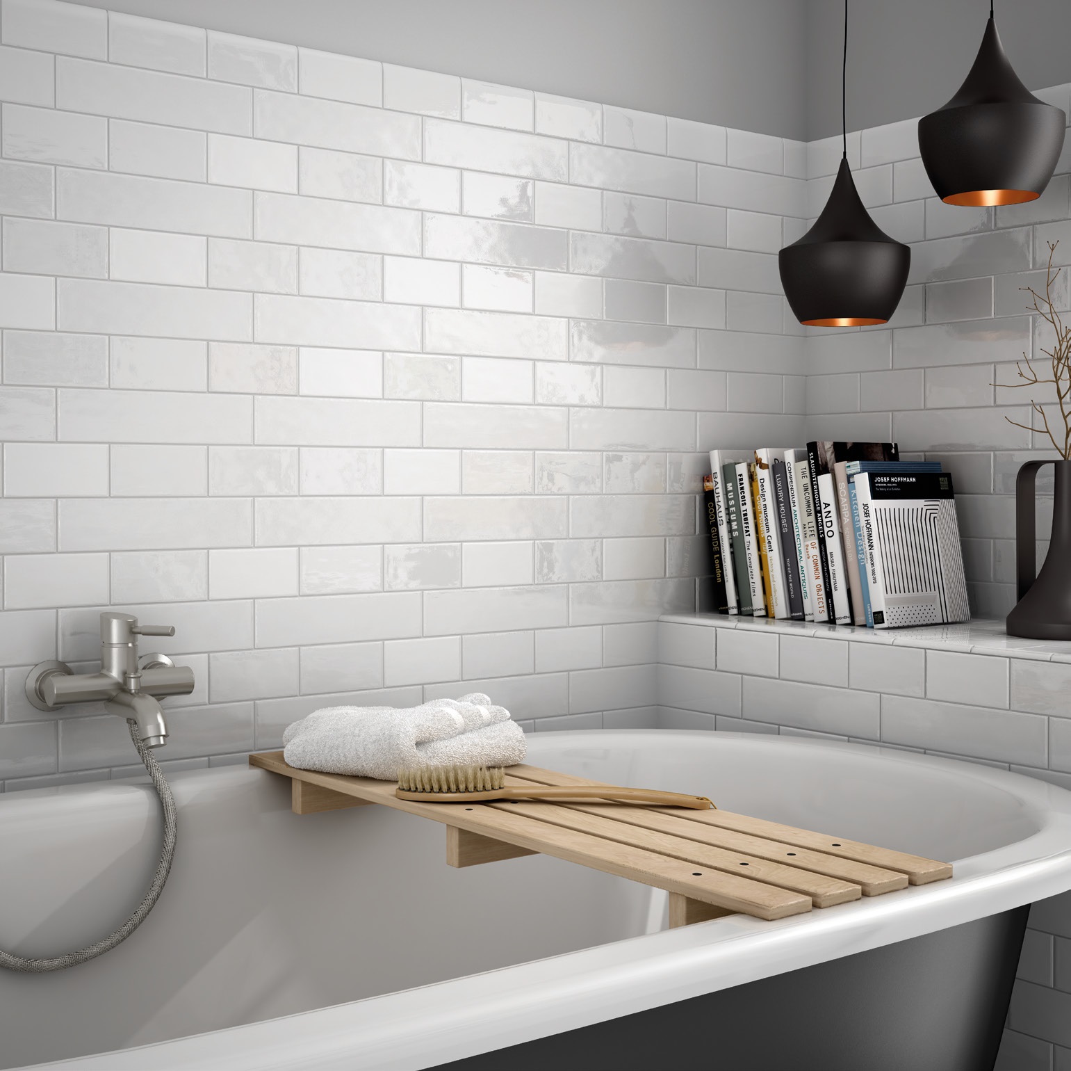 22051 На стену Cottage Ash Blue 7.5x30 - фото 5