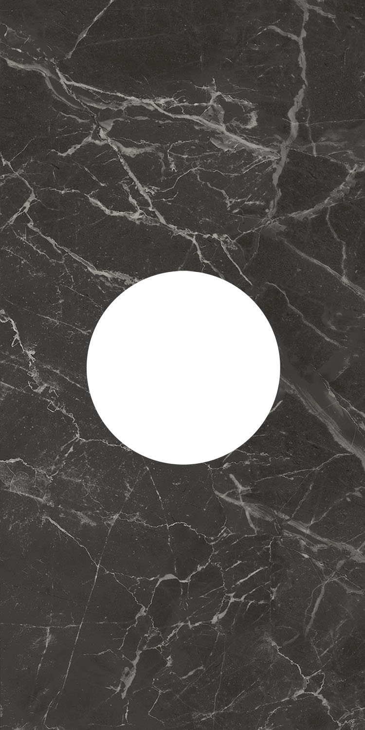 ID160 Декор Коррер Наборный чёрный глянцевый 30x60x0.9 - фото 3