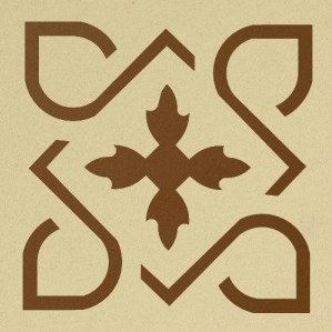 Декоративная вставка Метлахская плитка 070N007D006 ENC07 Vico 06 (IVO. CAR) 7x7