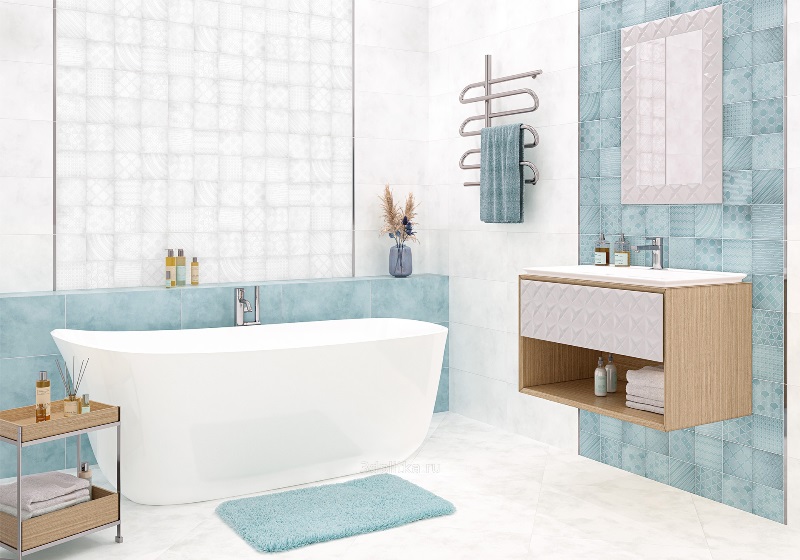 TWU09RCD010 На стену Richard Белая Рельеф - фото 8