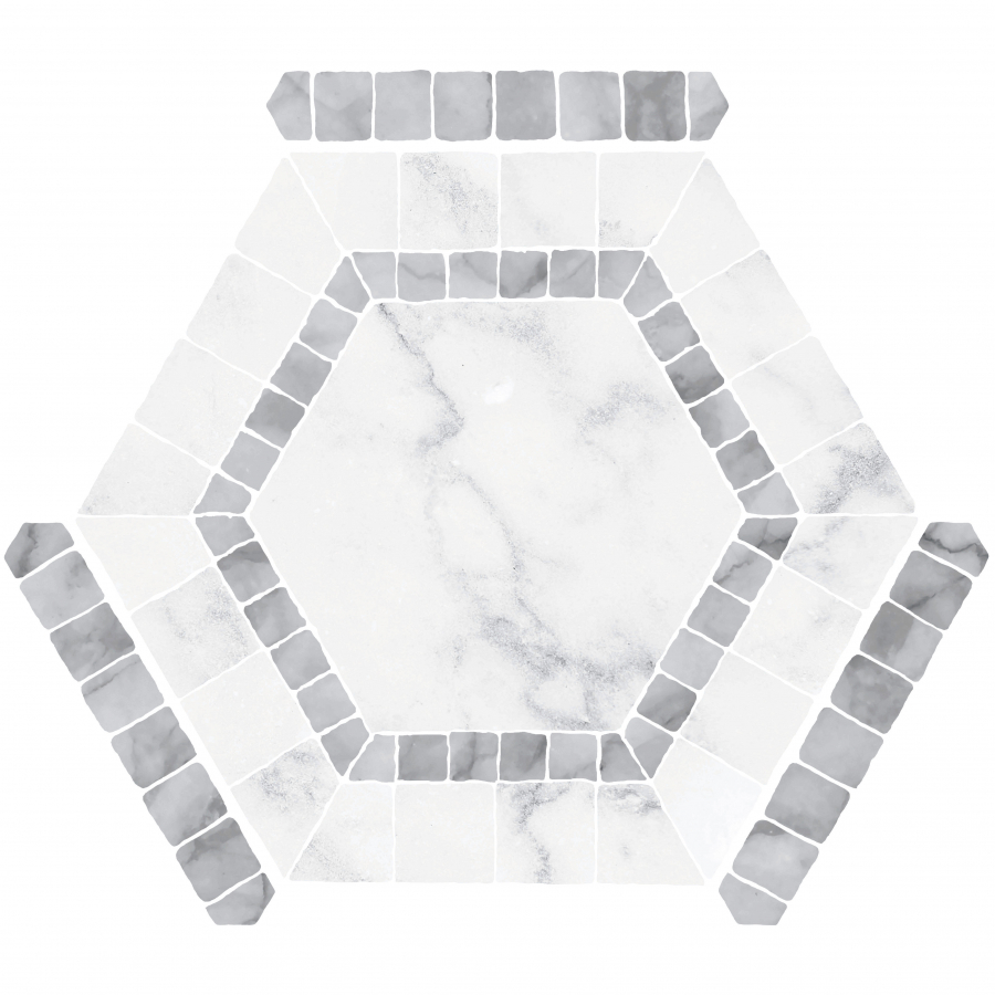 На пол Avant Ibiza White 22x25 - фото 3