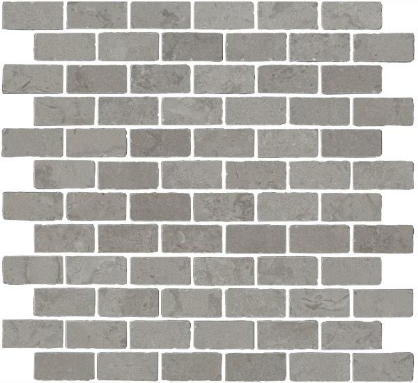 MBD009 На пол Про Лаймстоун Антика 1 Мозаичный Серый Матовый Натуральный