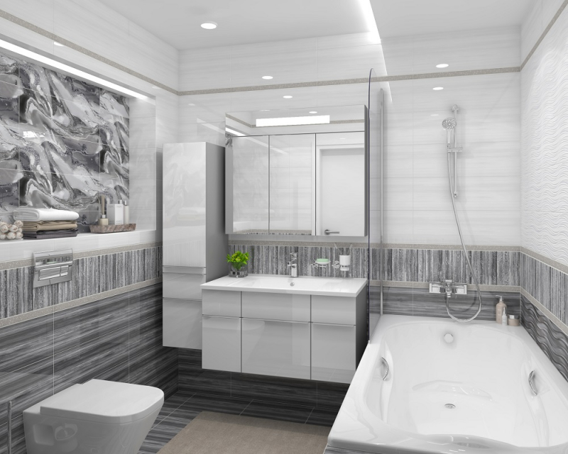 DWA11TOR626  Декор Tori Синий Полосы 7.5мм - фото 13