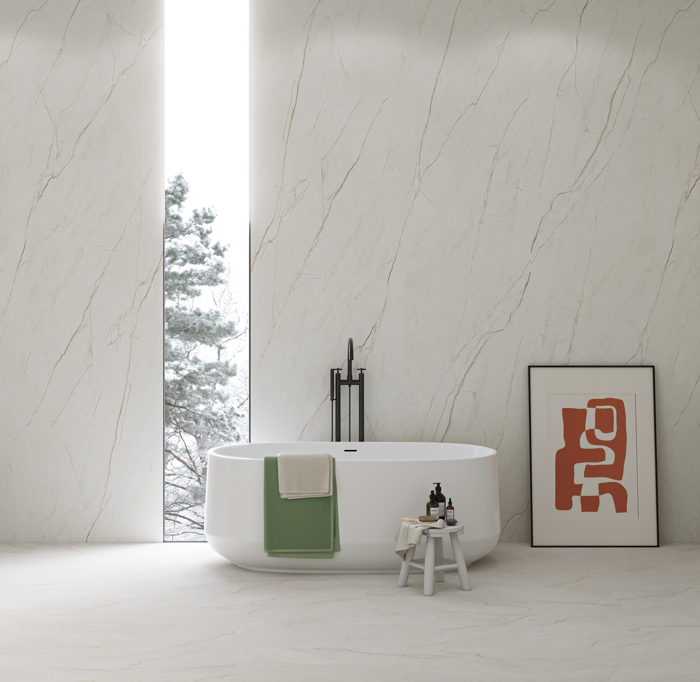 На пол Venere Marmoris Grey River Carving Matt 60x120 - фото 3