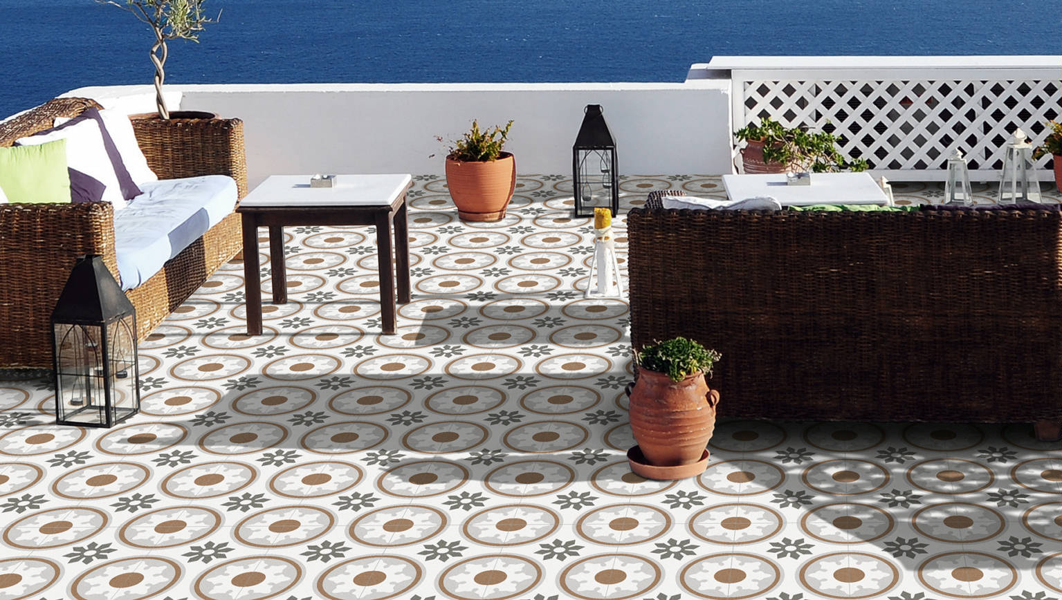 На пол Valencia Barcelona Blanco - фото 13