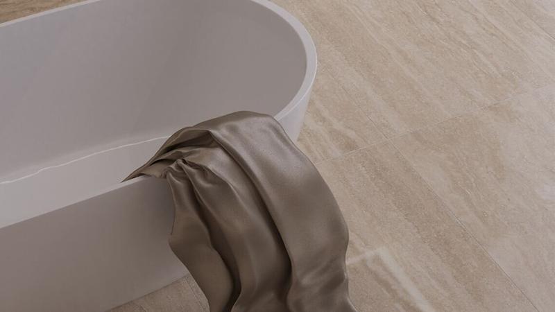 P10898.6 На пол Travertino Sand Mat Bianco Rec 60x120 - фото 5