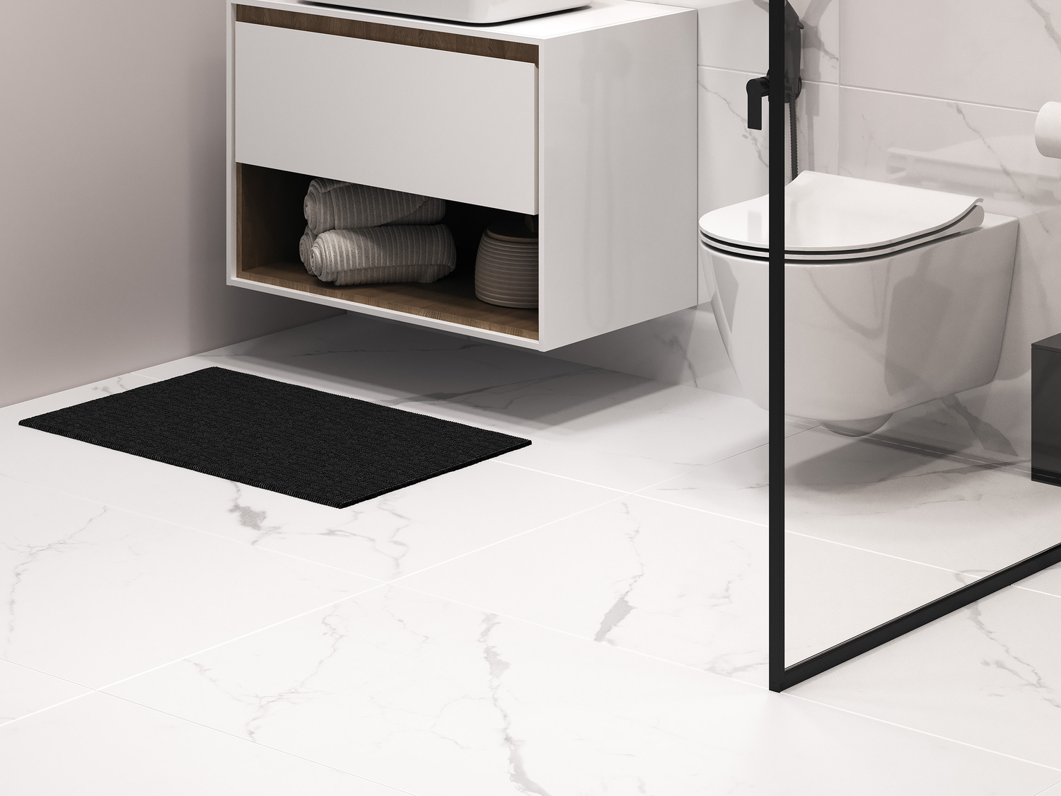 A17126 На пол Deep Calacatta Белый ректификат 60x120 - фото 15