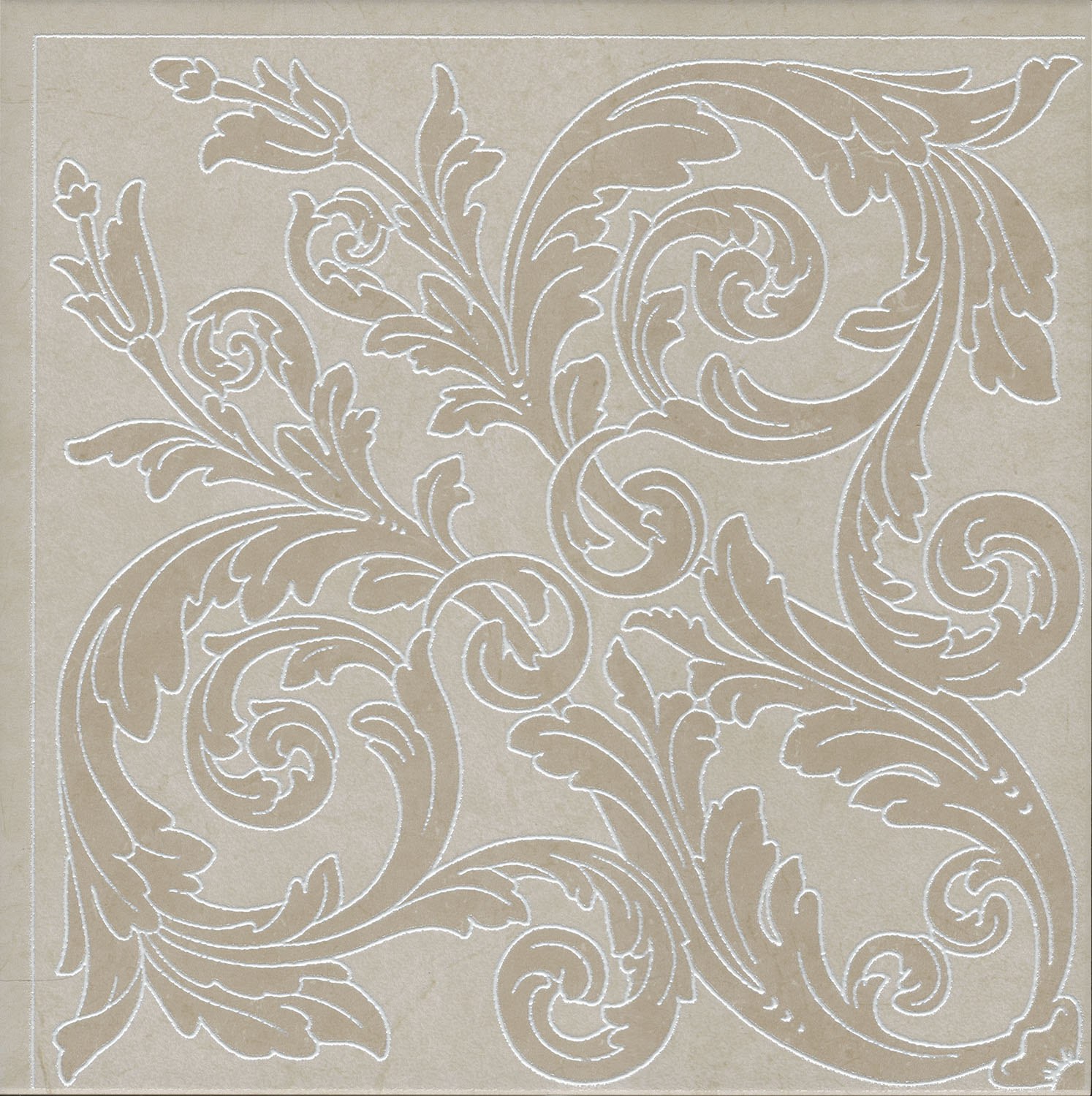 HGD/A500/SG1687 Декор Монсанту Бежевый Светлый 40.2х40.2