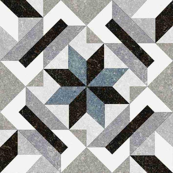 737479 Декор Chantilly Cemento Deco Серый 45x45