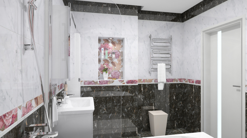 Декор Argos Flowers Dec круг d12 - фото 9