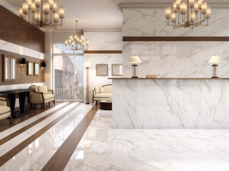 GRS 01-58 На пол Ellora Fire мрамор рыжий 60x60 - фото 2