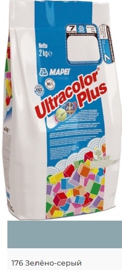  Ultracolor Plus ULTRACOLOR PLUS 176 Зелёно-серый (2 кг)