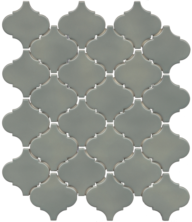 KM2630M0000N На стену Арабески Марокко Зелёный глянцевый 26x30x0.7