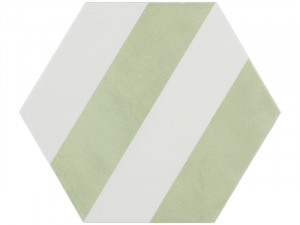 Напольный Meraki Stripe Verde Mate 19.8x22.