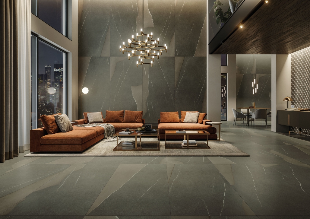 620110000156 Декор Metropolis Graphite Dark Mosaico Icon Натуральная - фото 10