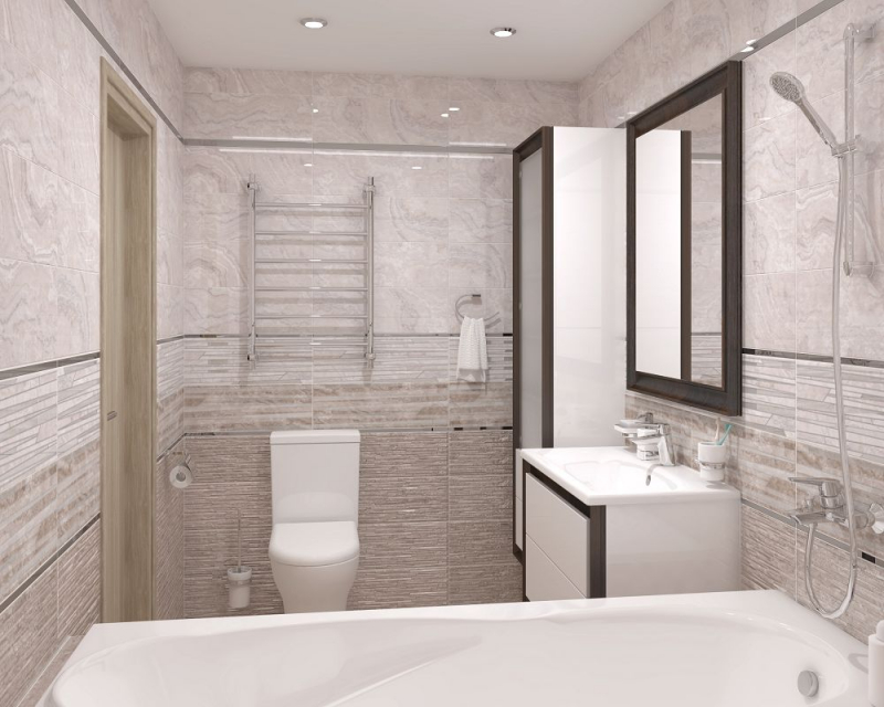 17-10-11-1190 На стену Marmo Бежевая Мозаика - фото 14