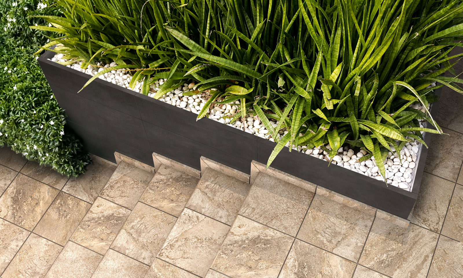 Ступень Frankfurt Фронтальная Florentiner-Stufe Altweiss - фото 2