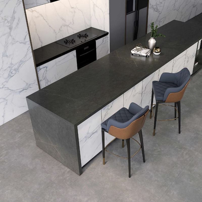 MN287CP261206 На пол Bulgaria Medium Grey Polished 6mm 120x260 - фото 2