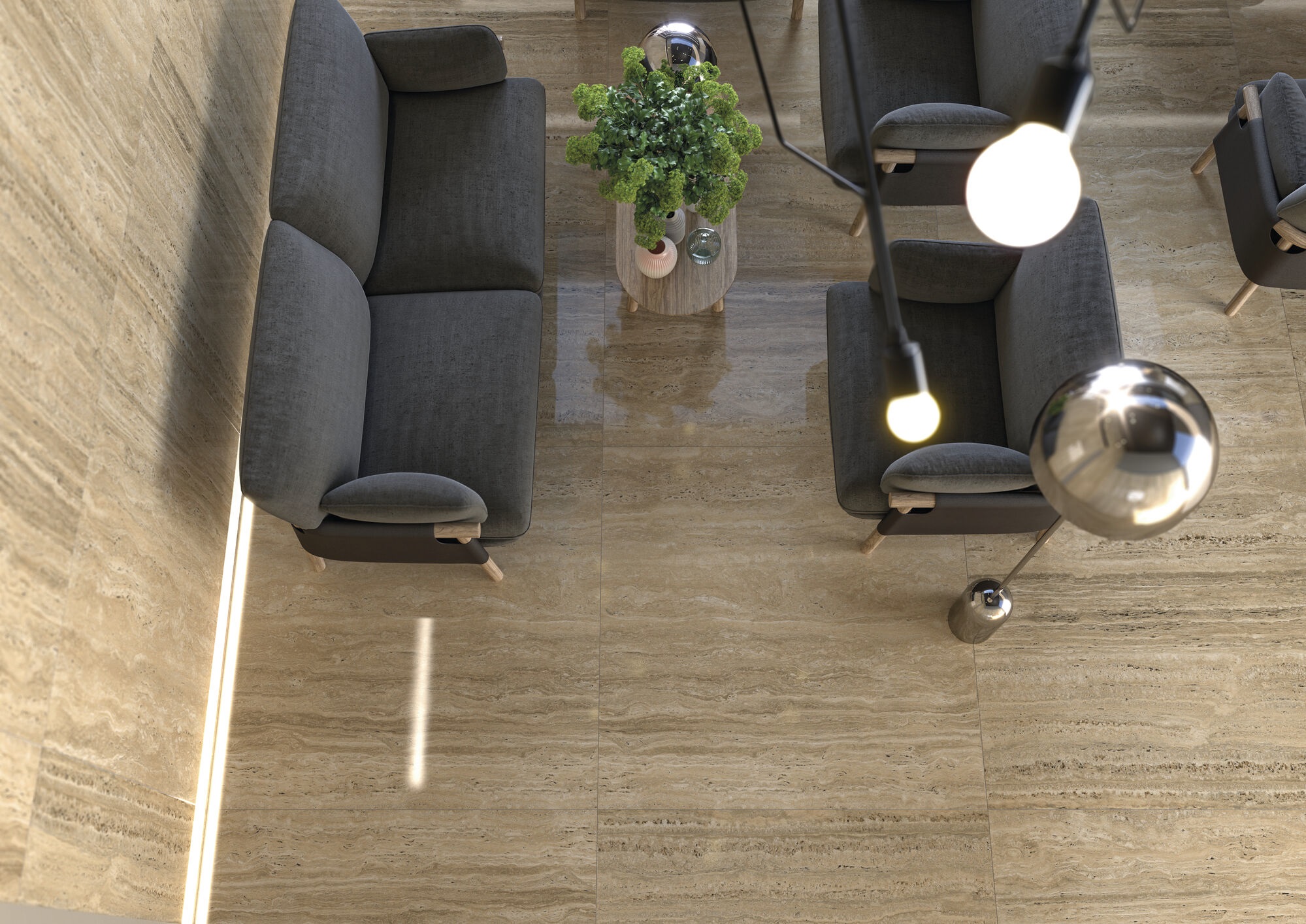 8445583396737 На пол Liceo Ivory Mate Rc 60x120 - фото 6