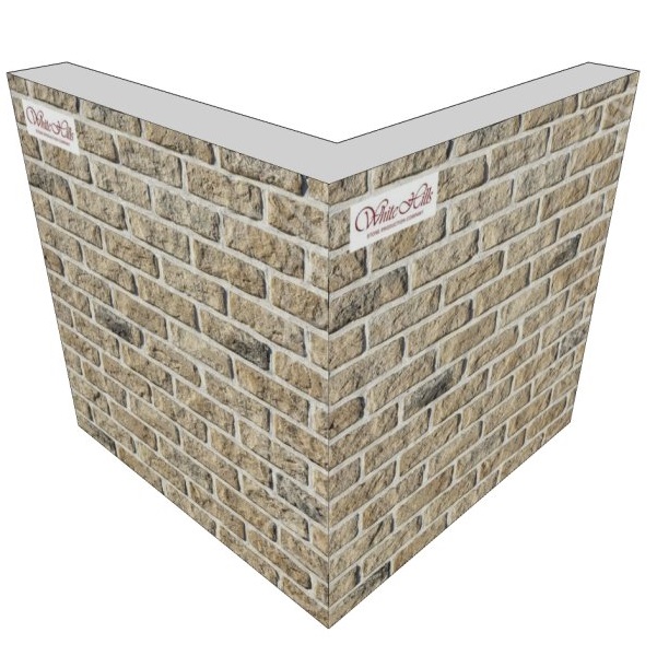 319-15 На стену Брюгге брик Design угол 19x6.5