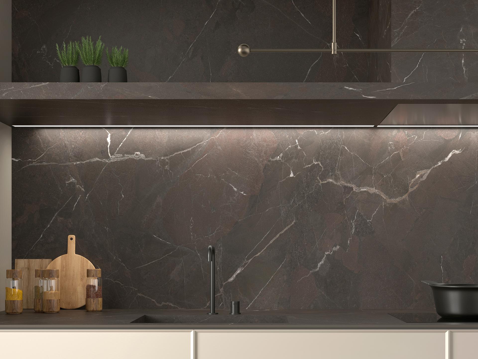 100344343 На стену Xlight Breccia Imperiale Texture 6mm 160x320 - фото 5