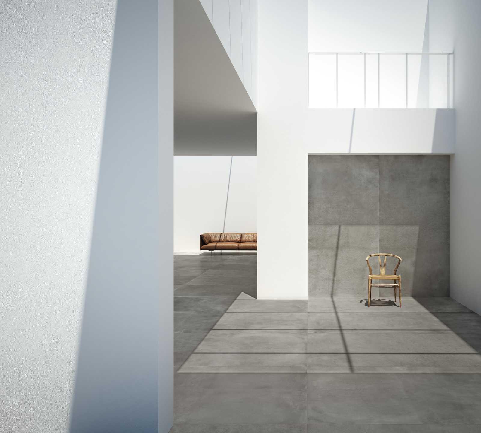 M0TK  На пол Grande Concrete Look Graphite 12mm 162х324 - фото 3