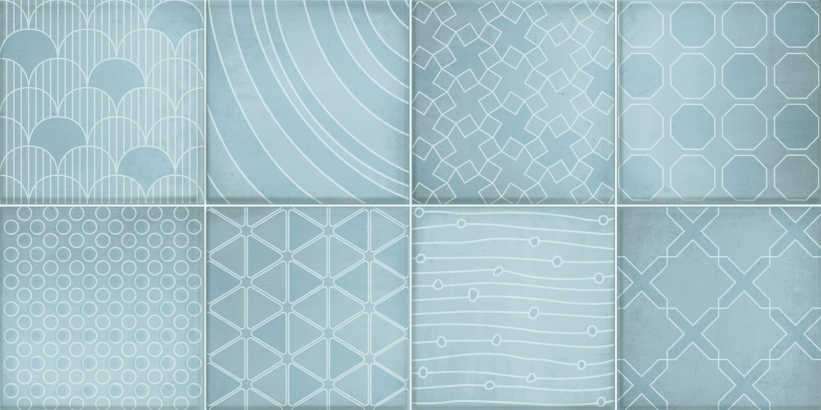 TWU09RCD016 На стену Richard Бирюзовая Рельеф - фото 2