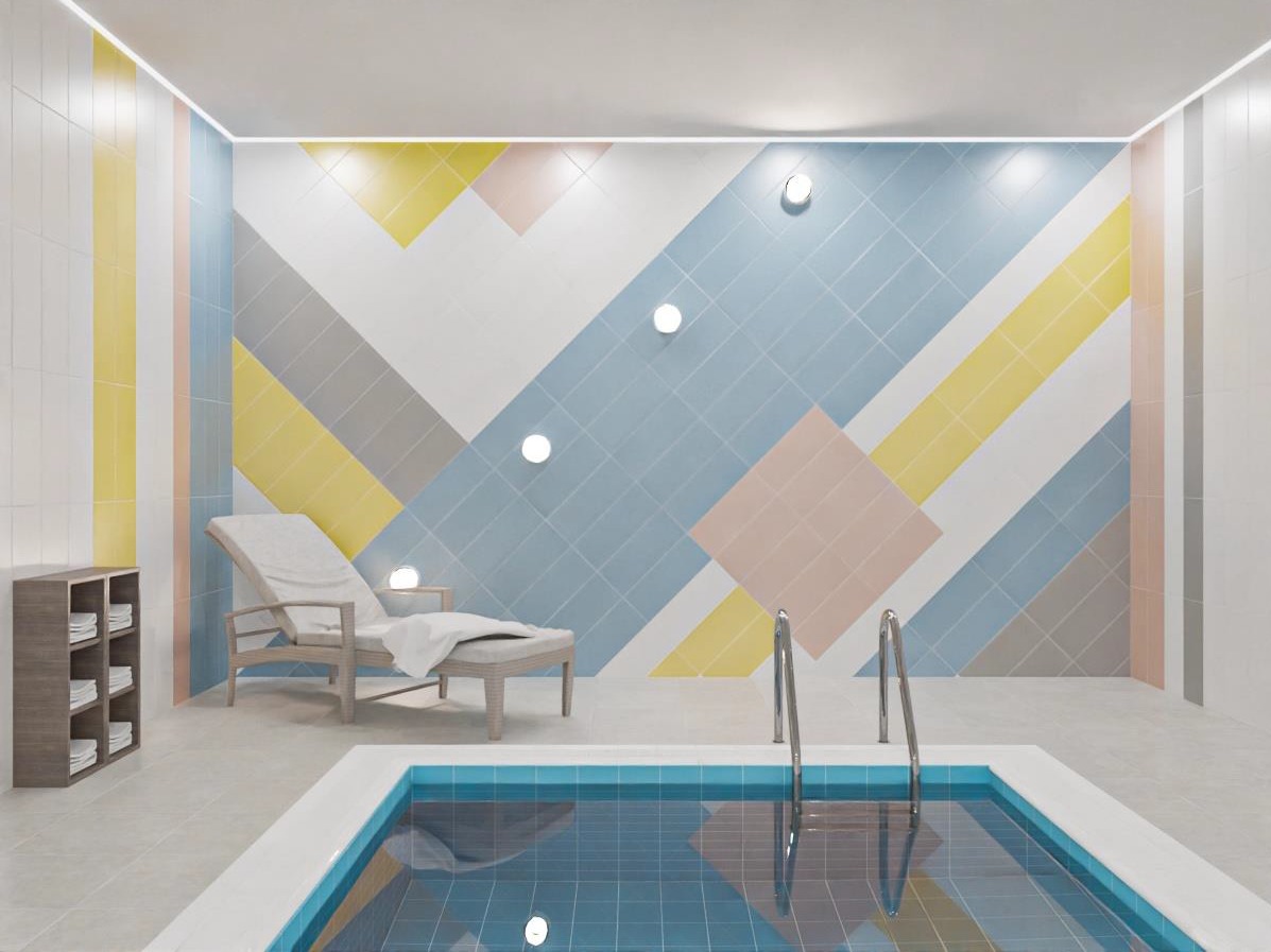 00-00108801 На стену Палитра Розовый SM 20.1x50.5 - фото 2