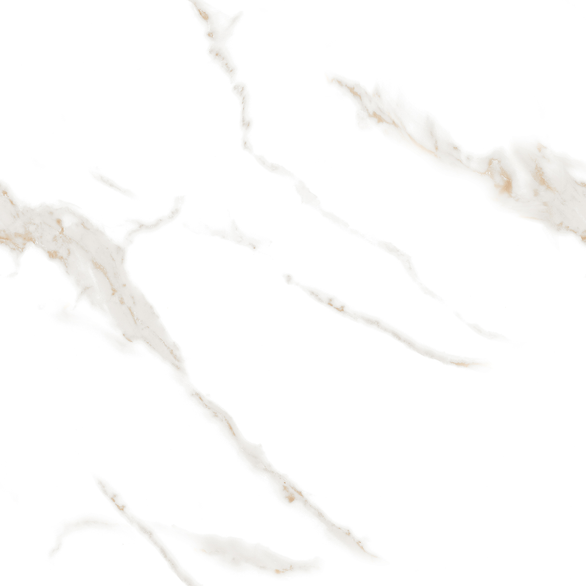 На пол Calacatta Sharp Gold Белый Полированный 80х80 - фото 6