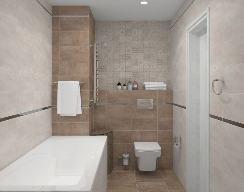 08-01-11-476 На стену Bastion Бежевый Темно-Бежевая - фото 15