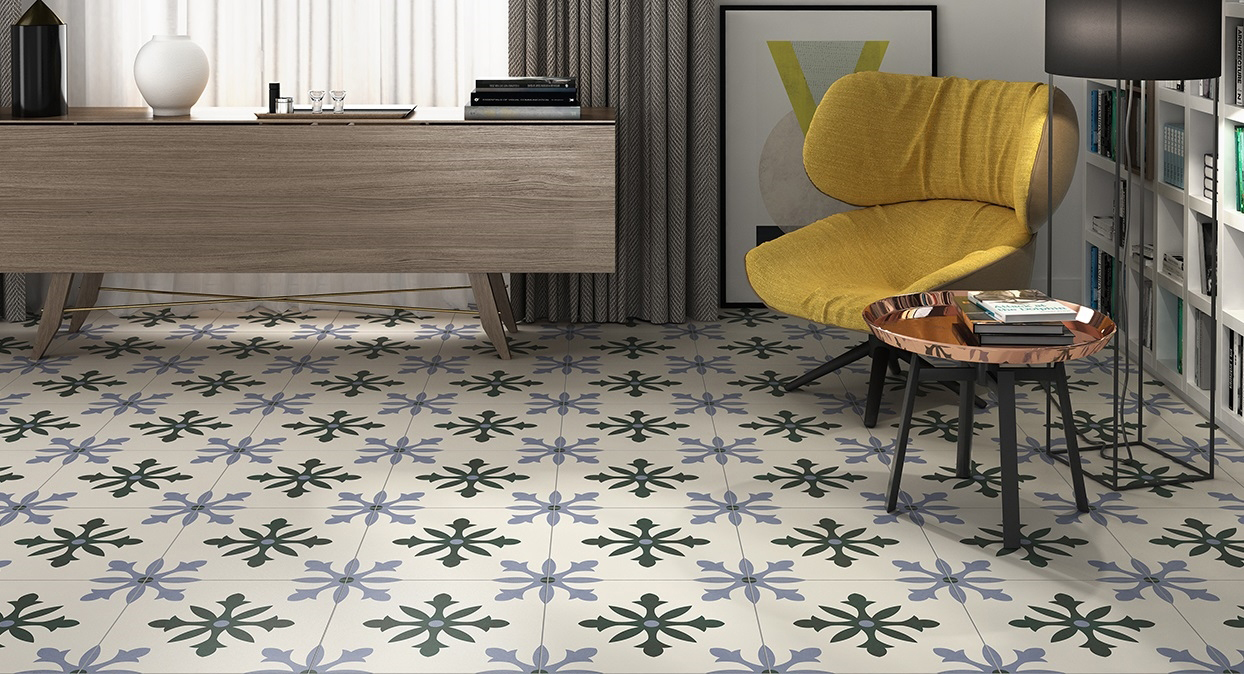 На пол Hidraulicos Brighton Blue - фото 3