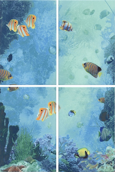 HGD/A45/4x/880 Панно Маронти Рыбки 40