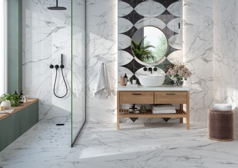 J90925 На пол Canova Calacatta Matt Rett 6mm 120x280 - фото 11