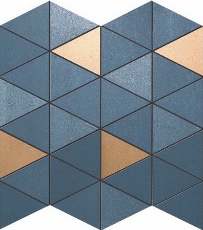 9MDU На стену Mek Blue Mosaico Diamond Gold Wall