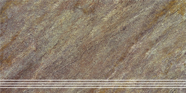 Ступень Кварцит Коричневый 4 СП