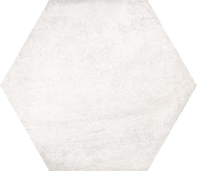 На пол Laverton Hexagono Bampton Nieve 23x26.6