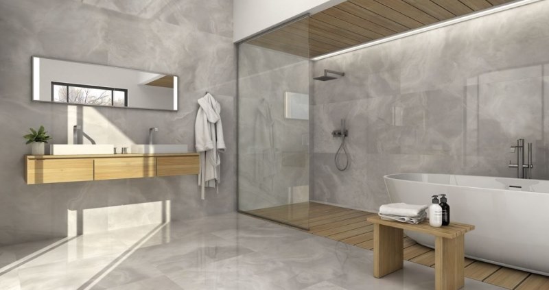 162-001-9 На пол Avalon Gris Pulido 80x160 - фото 2